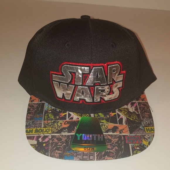 Disney Other - Disney star wars snapback youth cap adjustable nwt